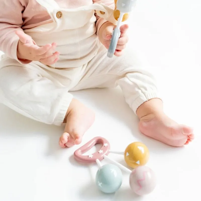 SARO Chupetes Y Dentición-Sonajero bolas vintage