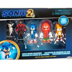 JAKKS PACIFIC Figuras Videojuegos|Figuras Y Figuras De Acción-Sonic 2 Pack 5 Figuras