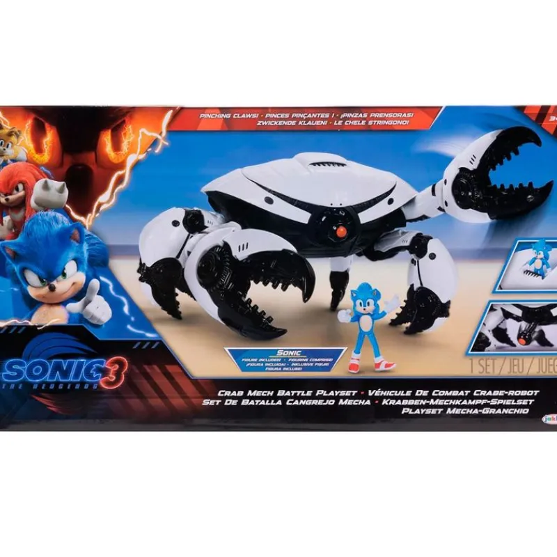 Sonic 3 Set de Batalla Cangrejo Mecha*JAKKS PACIFIC Best