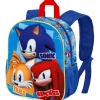 KARACTERMANIA Escolar-Sonic Mochila 3D Infantil
