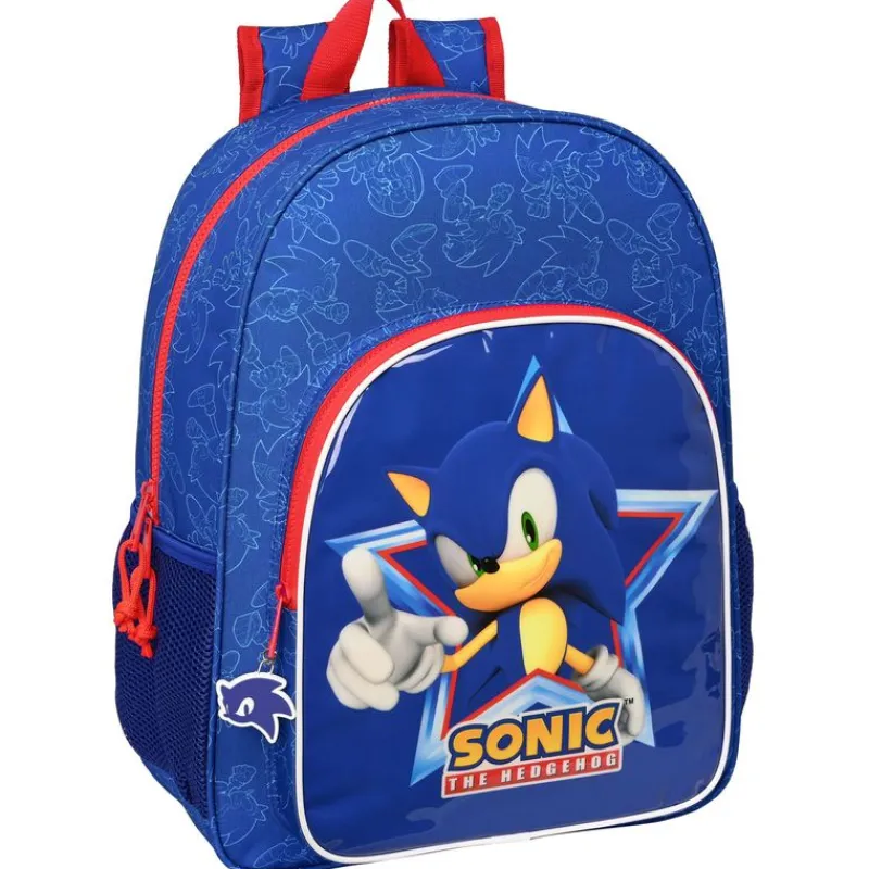 Sonic Mochila Escolar Adaptable*SAFTA