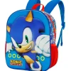 Sonic Mochila Pequeña 3D*KARACTERMANIA Outlet