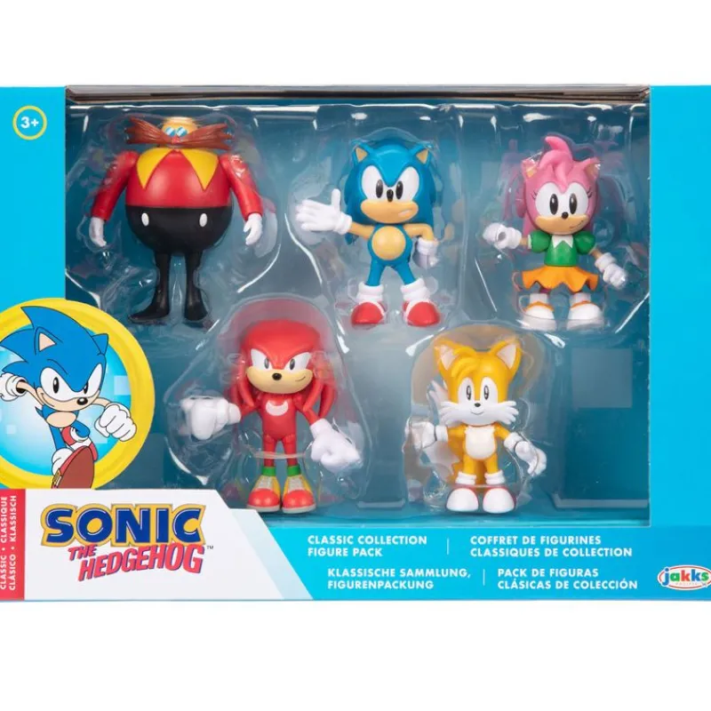 JAKKS PACIFIC Figuras Videojuegos-Sonic Pack Figuras Clásicas de Colección