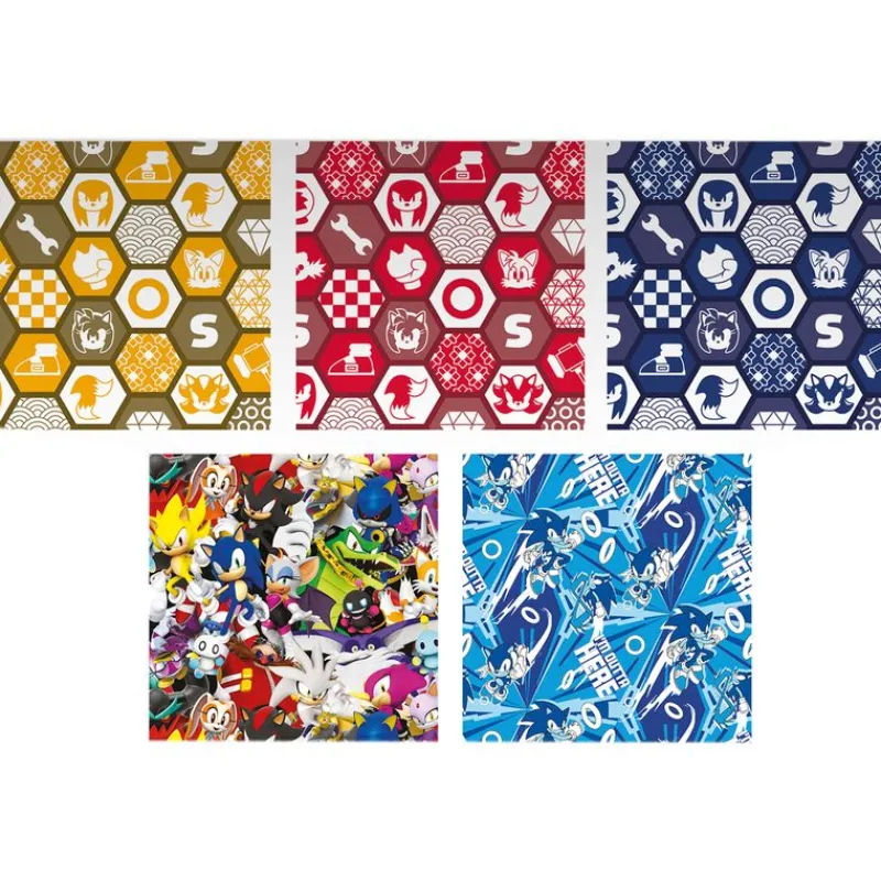 Sonic Papel de Regalo 70x200 cm Surtido*SELECCION DRIM