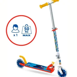 MONDO Bicicletas, Correpasillos Y Triciclos-Sonic Patinete Aluminio 2 Ruedas