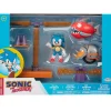 JAKKS PACIFIC Figuras Videojuegos-Sonic Playset Zona Batería Voladora