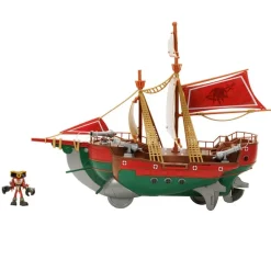 JAKKS PACIFIC Figuras Y Figuras De Acción-Sonic Prime Barco de la Travesía del Ángel