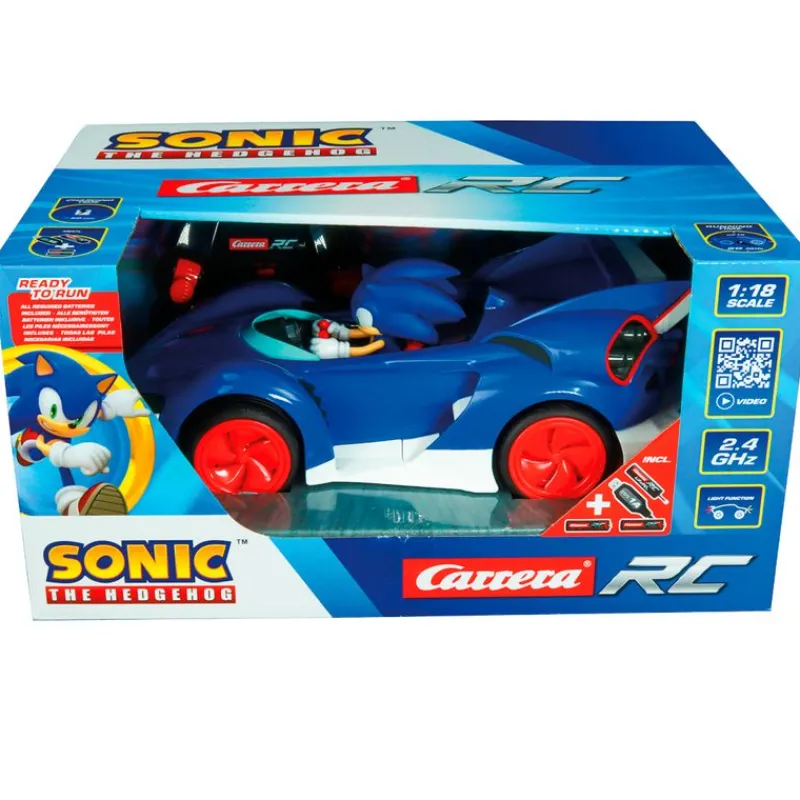 CARRERA Coches Radio Control (R/C)-Sonic Team Vehículo R/C Escala 1:18