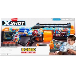 ZURU Juegos Y Juguetes De Imitación-Sonic X-Shot Lanzador Skins Last Stand