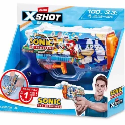 Sonic X-Shot Pistola Agua*ZURU Hot