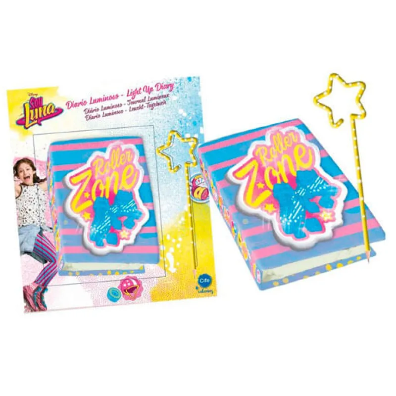 Soy Luna Diario Holografico Con Luz*CIFE Clearance