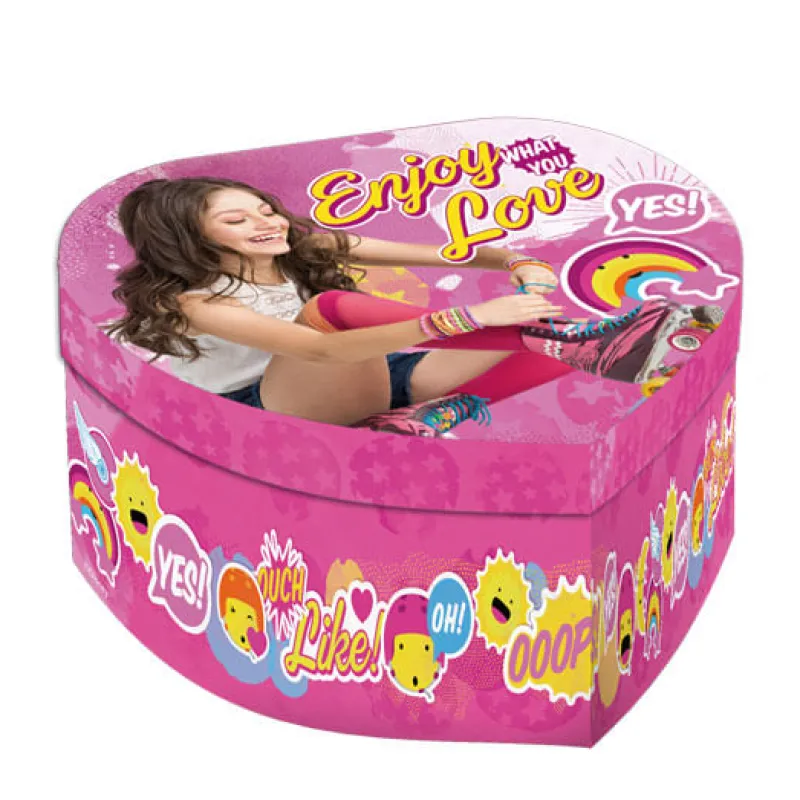 KIDS EUROSWAN Juegos Y Juguetes De Imitación-Soy Luna Joyero Corazón Espejo