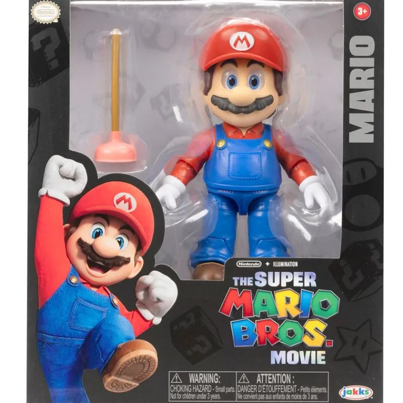 JAKKS PACIFIC Figuras Videojuegos-Súper Mario Figura Película Surtida