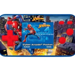 LEXIBOOK Electrónicos-Spiderman Consola Arcade 150 Juegos