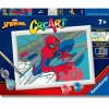 RAVENSBURGER Manualidades-Spiderman CreArt Pintar x Números