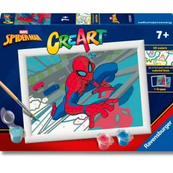RAVENSBURGER Manualidades-Spiderman CreArt Pintar x Números