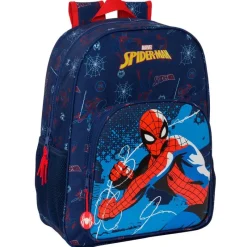 SAFTA Escolar-Spiderman Mochila Escolar Adaptable Carro