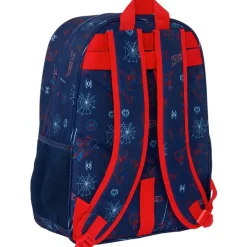 SAFTA Escolar-Spiderman Mochila Escolar Adaptable Carro