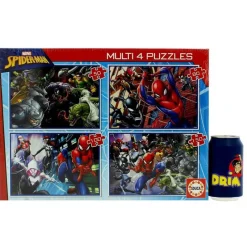 Spiderman Multi 4 Puzzles*EDUCA Clearance