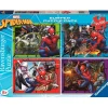 Spiderman Pack 4 Puzzles 100 Piezas*RAVENSBURGER Clearance