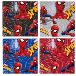 SELECCION DRIM Baterías, Pilas Y Papel De Regalo-Spiderman Papel de Regalo 200x100 Surtido