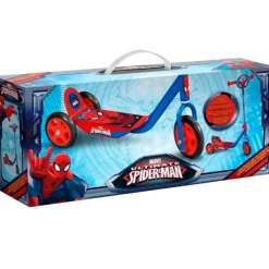 STAMP Bicicletas, Correpasillos Y Triciclos-Spiderman Patinete 3 Ruedas