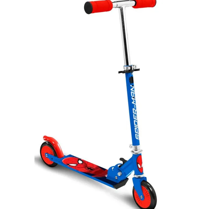 SELECCION DRIM Bicicletas, Correpasillos Y Triciclos-Spiderman Patinete 2 Ruedas