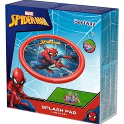 BESTWAY Aire Libre-Spiderman Piscina Infantil con Chorros