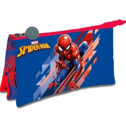 SELECCION DRIM Escolar-Spiderman Portatodo Triple