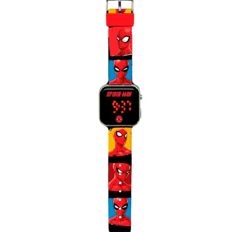 KIDS EUROSWAN Electrónicos-Spiderman Reloj Digital LED