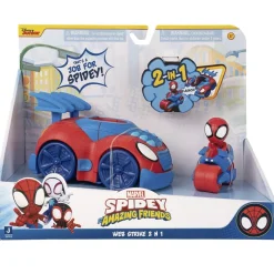 SELECCION DRIM Vehículos, Trenes Y Parkings|Figuras Y Figuras De Acción-Spidey Vehículo 2 en 1