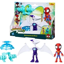 HASBRO Figuras Y Figuras De Acción-Spidey y sus Amigos Dino Webs Figura + Dino STD