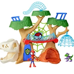 HASBRO Figuras Y Figuras De Acción-Spidey y sus Amigos Dino-Árbol Arácnido