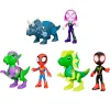 HASBRO Figuras Y Figuras De Acción-Spidey y sus Amigos Figura + Dinosaurio Surtido