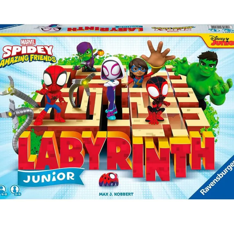 RAVENSBURGER Juegos De Mesa-Spidey y sus Amigos Juego Laberinto