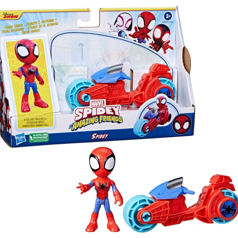 Spidey y sus Amigos Motocicleta con Figura Surtida*HASBRO Online