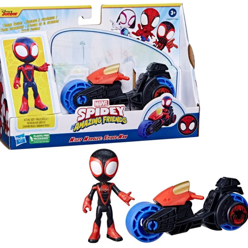 Spidey y sus Amigos Motocicleta con Figura Surtida*HASBRO Online