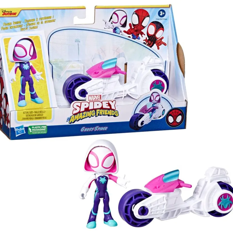 Spidey y sus Amigos Motocicleta con Figura Surtida*HASBRO Online