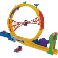 SELECCION DRIM Vehículos, Trenes Y Parkings-Spidey y sus Amigos Pista Super Loop