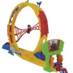SELECCION DRIM Vehículos, Trenes Y Parkings-Spidey y sus Amigos Pista Super Loop