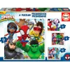 Spidey y sus Amigos Puzzles Progresivos*EDUCA Clearance