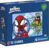 CLEMENTONI Puzzles Y Construcciones-Spidey y sus Amigos Rompecabezas 12 Piezas