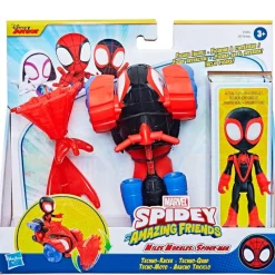 Spidey y sus Amigos Techno Racer Vehículo Miles Morales*HASBRO Hot