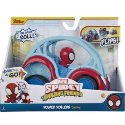 SELECCION DRIM Vehículos, Trenes Y Parkings-Spidey y sus Amigos Vehículo Power Rollers Surtido