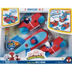 SELECCION DRIM Vehículos, Trenes Y Parkings|Figuras Y Figuras De Acción-Spidey y sus Amigos Vehículo Split Race Team