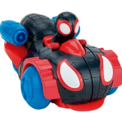 SELECCION DRIM Figuras Y Figuras De Acción-Spidey y sus Amigos Vehículo 2 en 1 Miles Morales