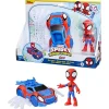 HASBRO Figuras Y Figuras De Acción-Spidey y sus Amigos Vehículo con Figura Surtida