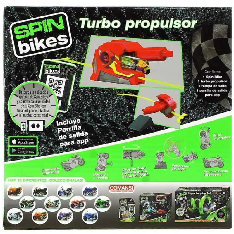 COMANSI Vehículos, Trenes Y Parkings-Spin Bikes Turbo Propulsor