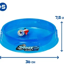 BIZAK Figuras Y Figuras De Acción-Spinner Mad 2 Arena de Combate