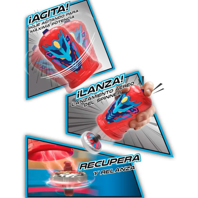 BIZAK Figuras Y Figuras De Acción-Spinner Mad 2 Shake Pack Individual Surtido